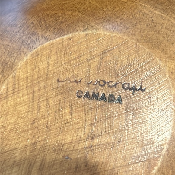 Vintage Baribocraft Canada Set Of 4 Maple Salad Bowls Mid Century Modern - Picture 5 of 11